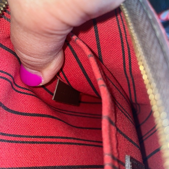 Authentic Louis Vuitton Neverfull MM Damier Ebene with pochette - Picture 11 of 15